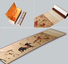 隆昌馆藏书画复制博物馆书画复制服务