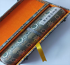 隆昌书画装裱案例